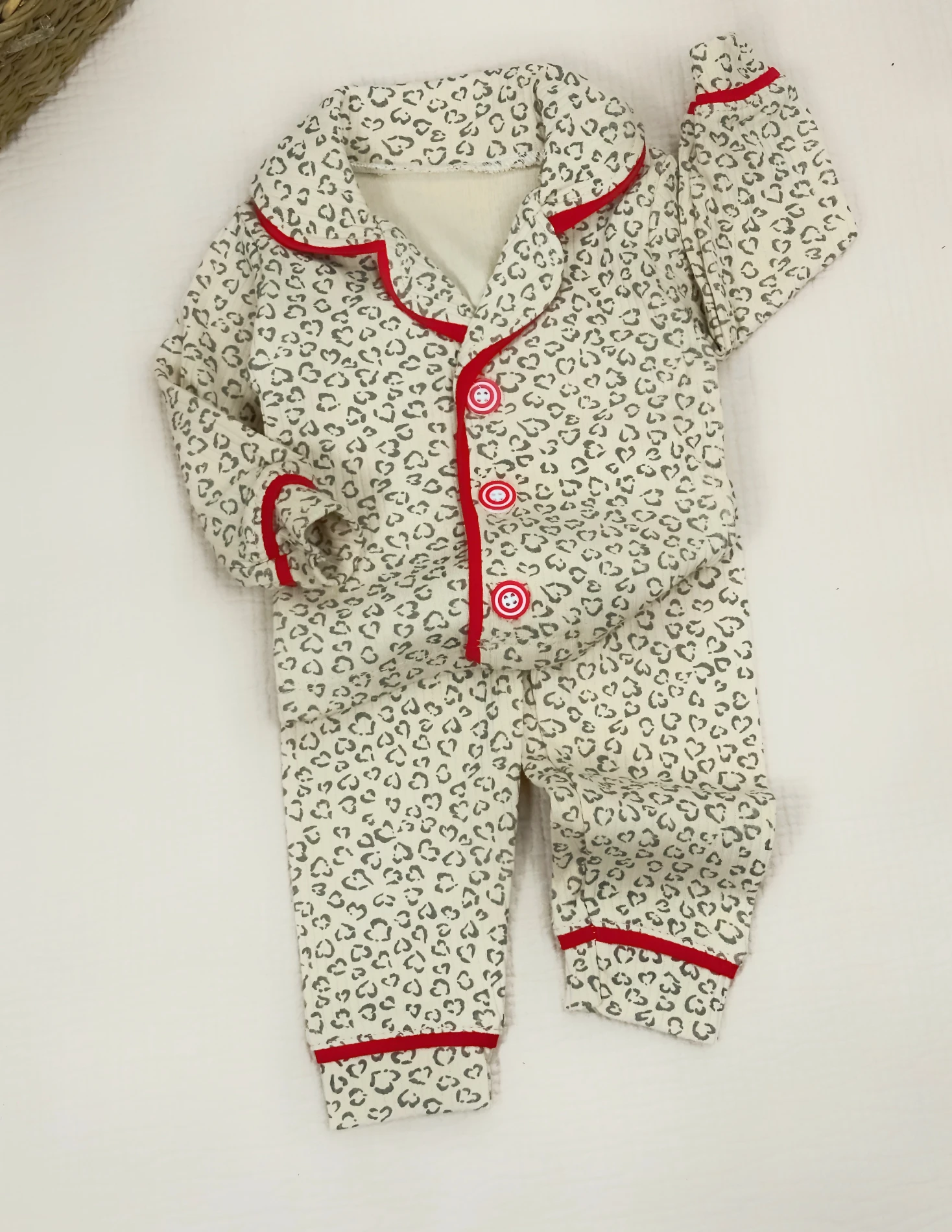 Bebek Pijama Takımı 2 li 6/18 Ay Arası 