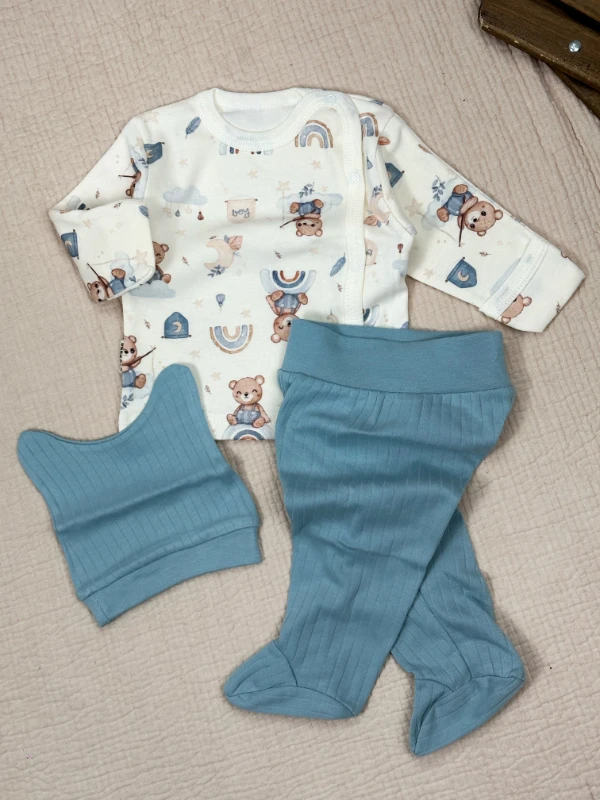 Bebek Pijama Takımı  0/3 Ay Arası