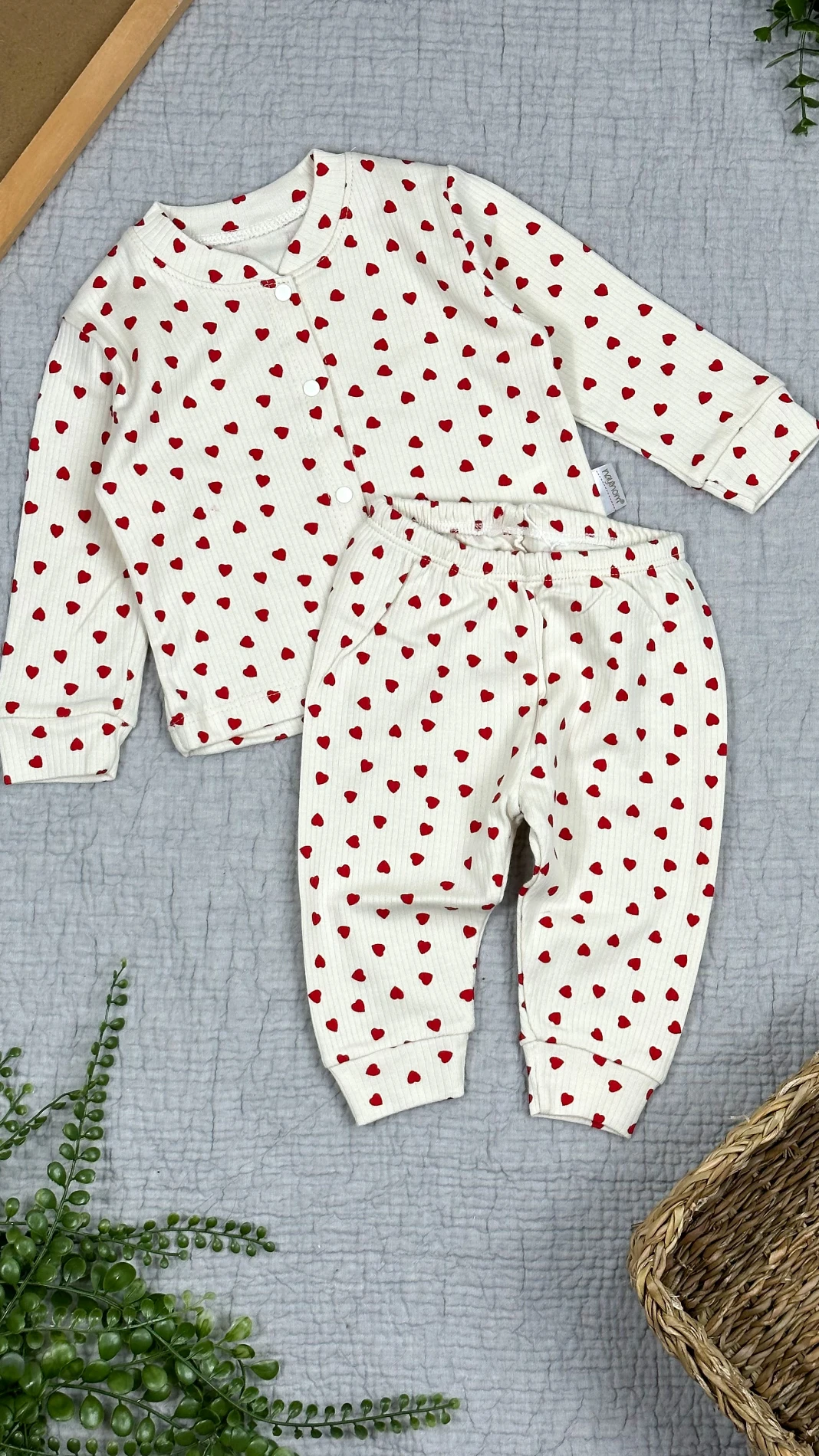 Bebek Pijama Takımı 0/9 Ay  Arası 