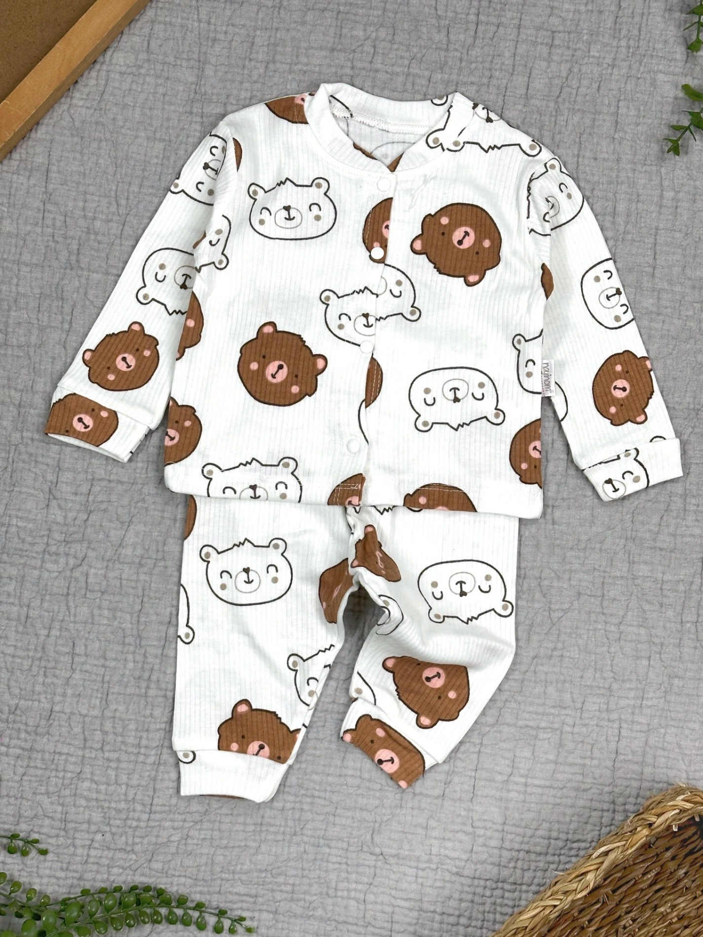 Bebek Pijama Takımı 0/9 Ay  Arası 