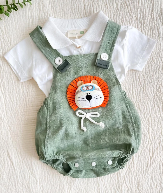 Bebek Salopet Lakos Yaka 6-18 Ay Arası